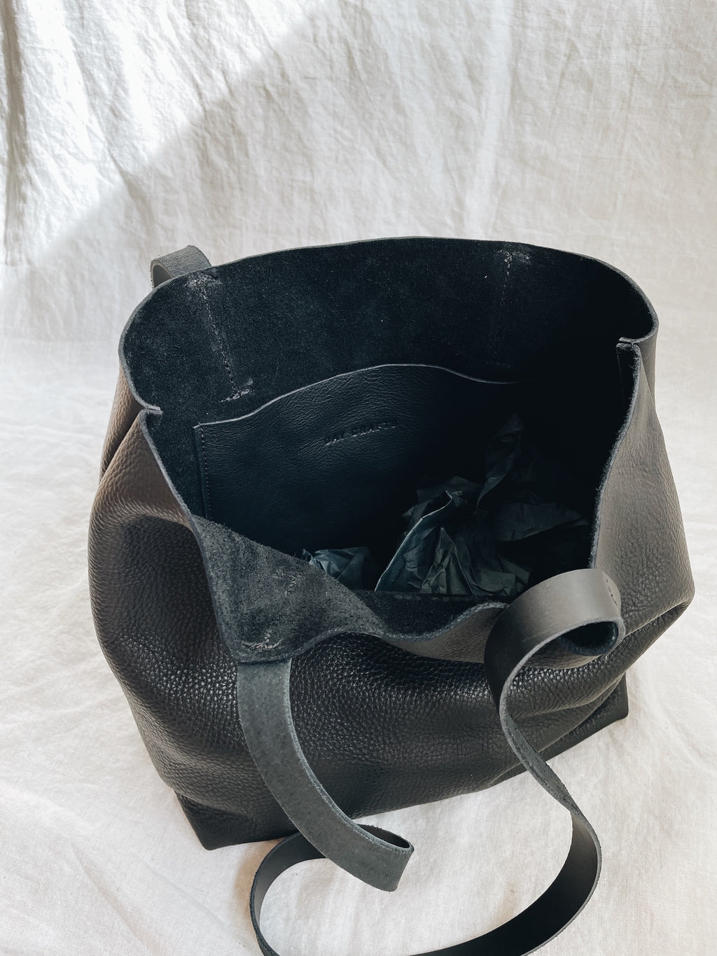 Sustainable shopper bag GIRLBOSS - black
