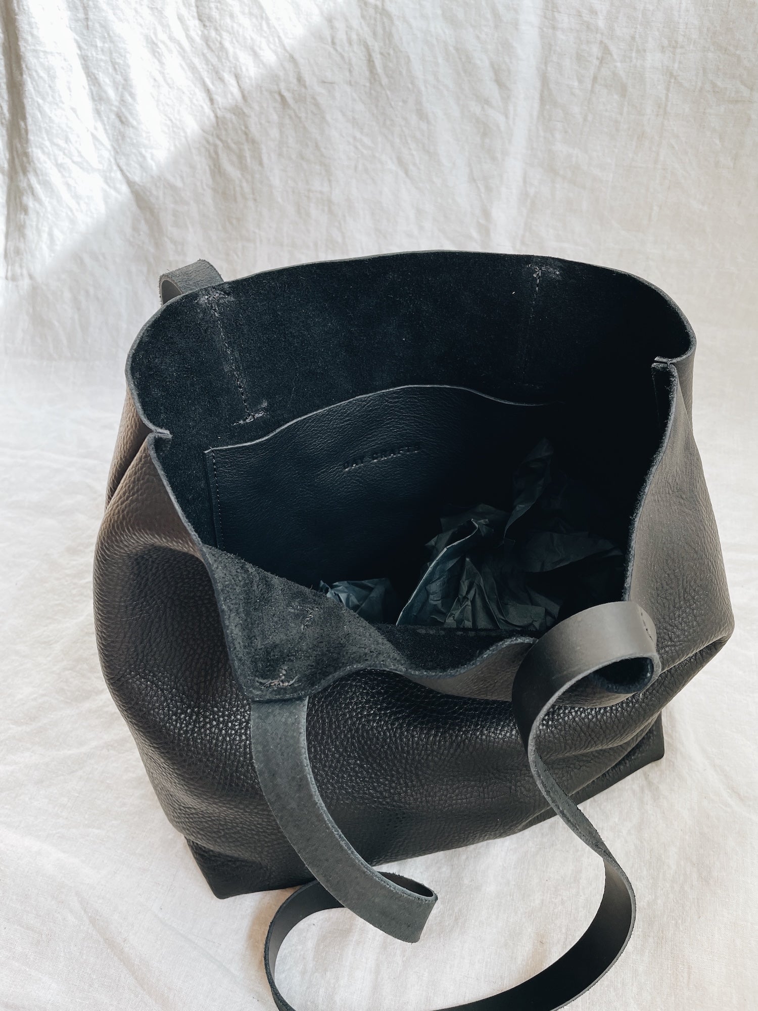 Sustainable shopper bag GIRLBOSS - black