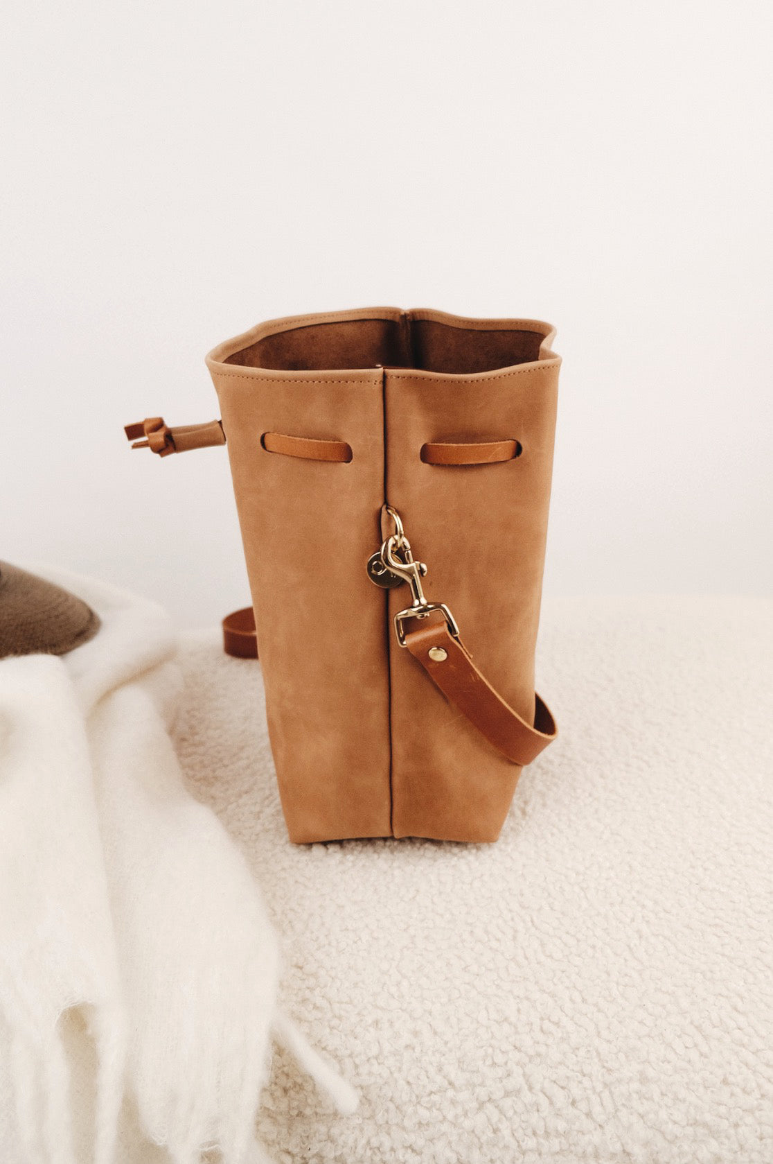 Bucket Bag Leder