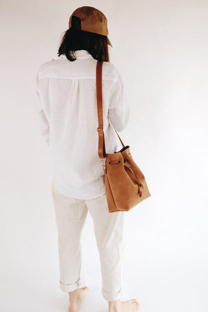 Bucket Bag Leder