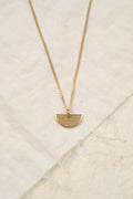 Kette mit Halbkreis Anhänger