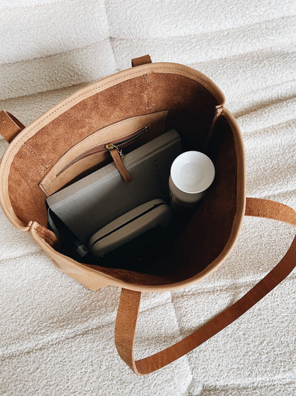 Schultertasche GIRLBOSS | braun