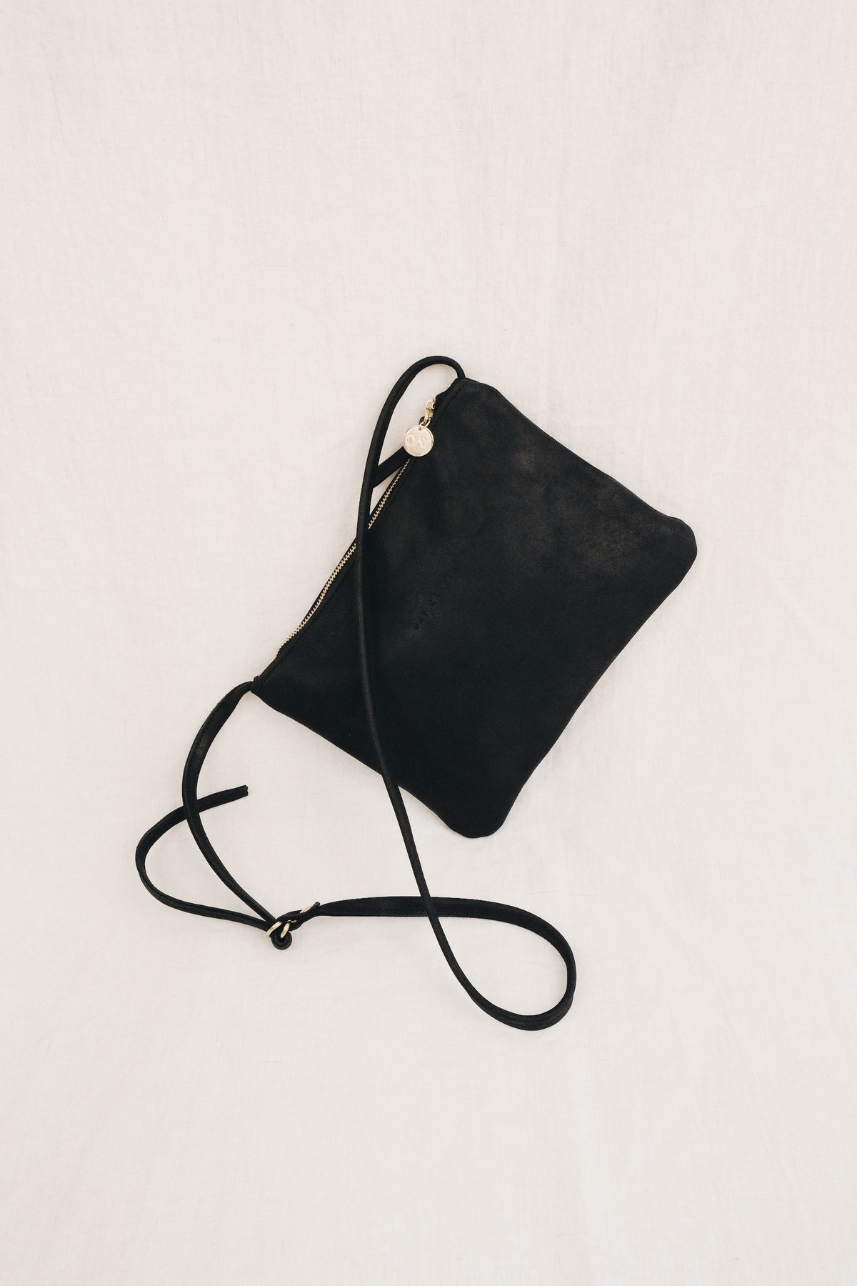 Bioleder Crossbody Bag AVA - schwarz