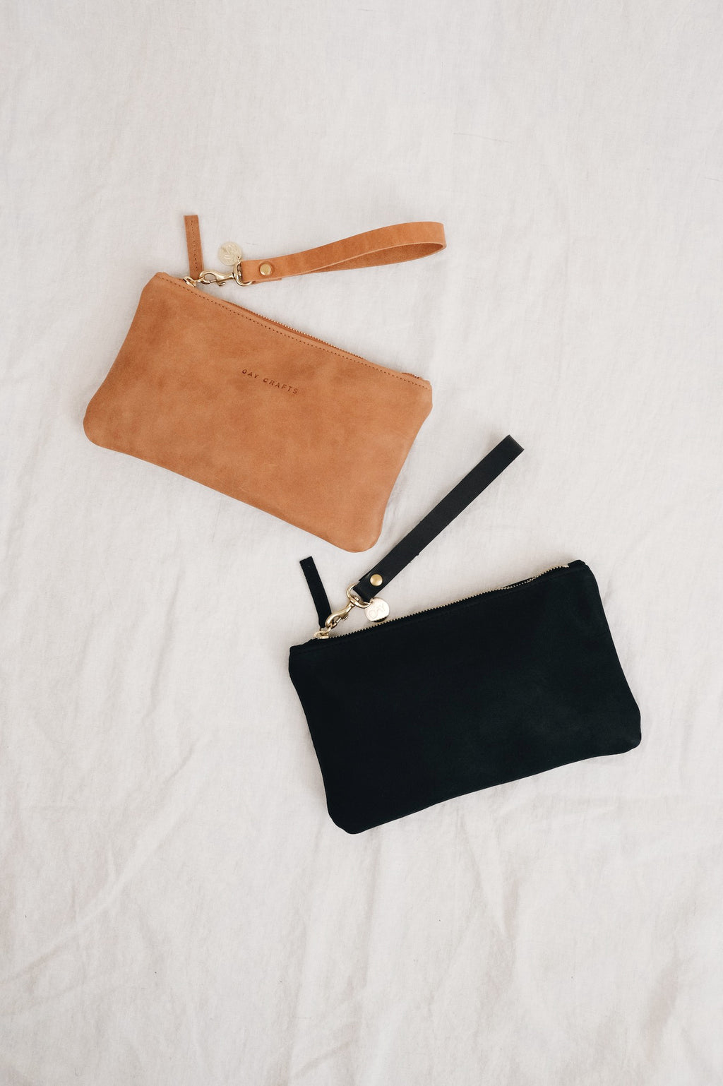 Bioleder Clutch FIOH - schwarz