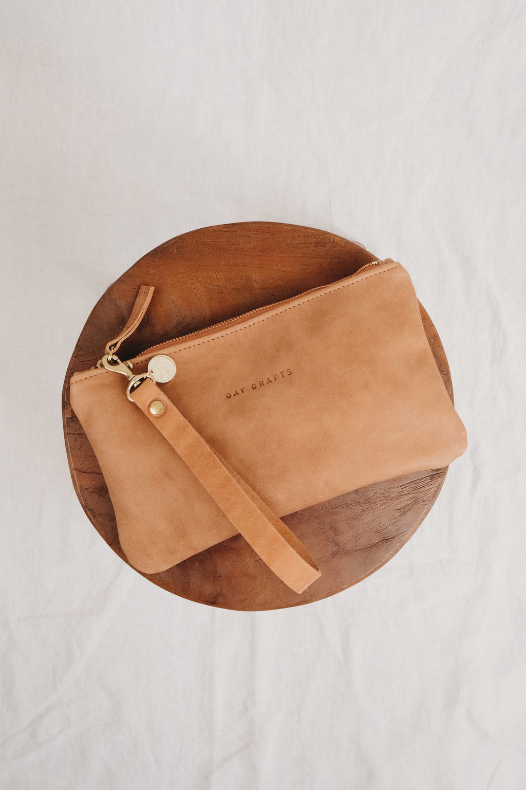 Bioleder Clutch FIOH - schwarz