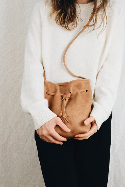 Bioleder Bucket Bag ULAH - braun