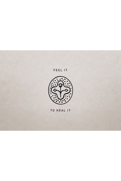 Postkarte - FEEL IT TO HEAL IT