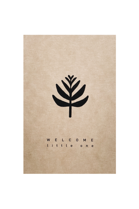 Postkarte - WELCOME LITTLE ONE