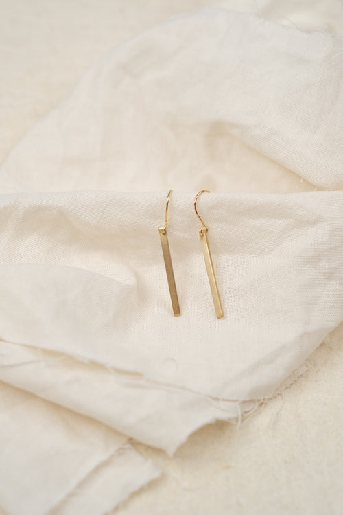 Stab Ohrringe aus Messing