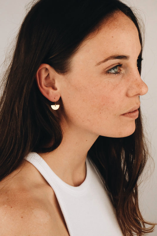 Earrings HALF CIRCLE