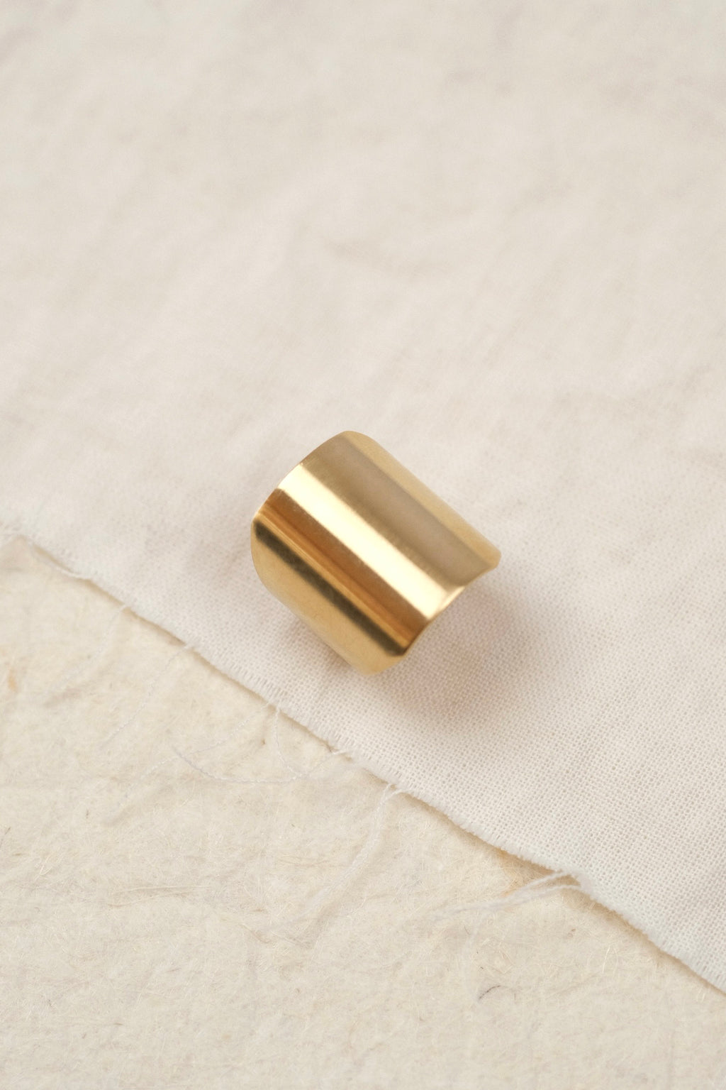 Breiter Messing Ring